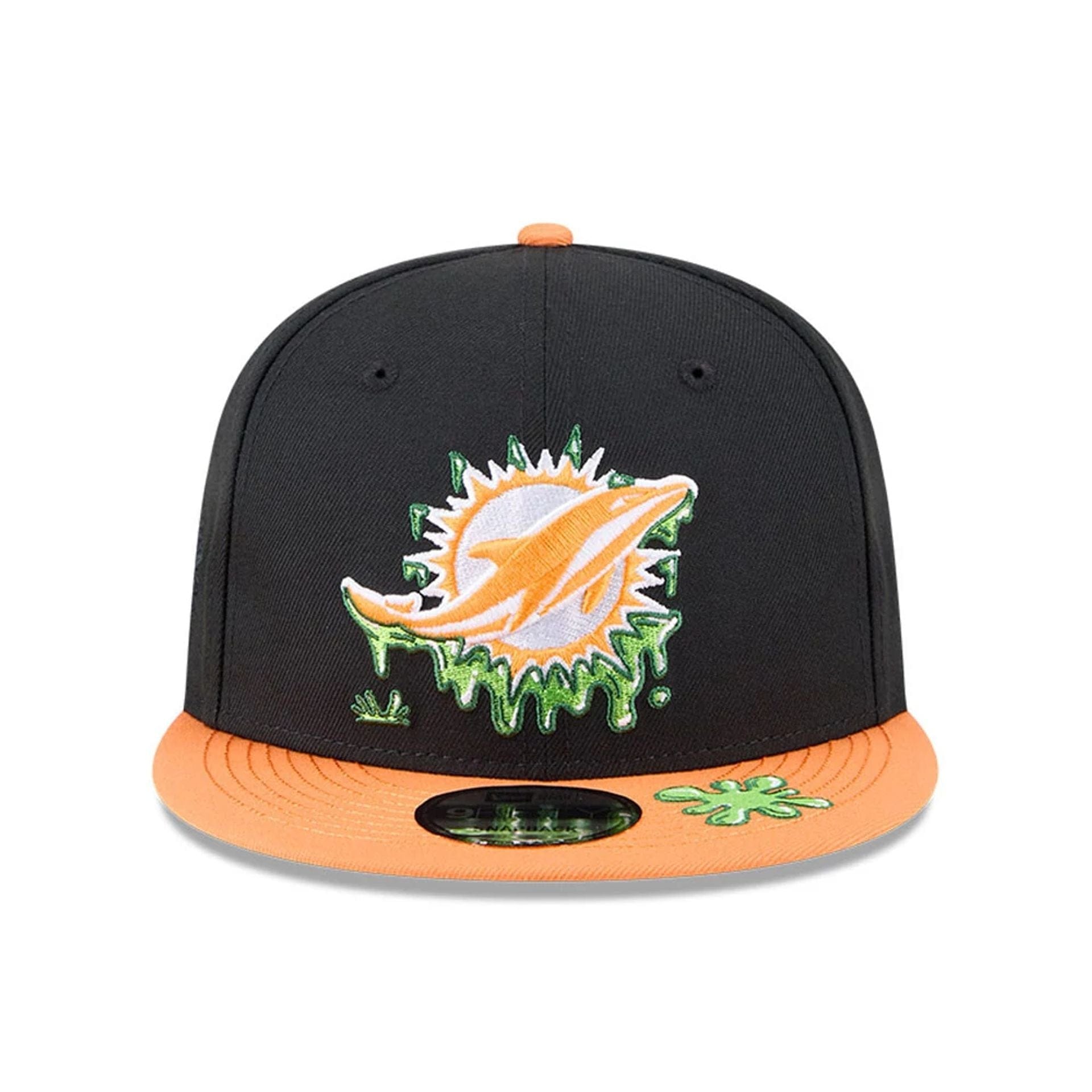 NFL x Nickelodeon Miami Dolphins Black 9FIFTY Snapback Cap | NEC EU