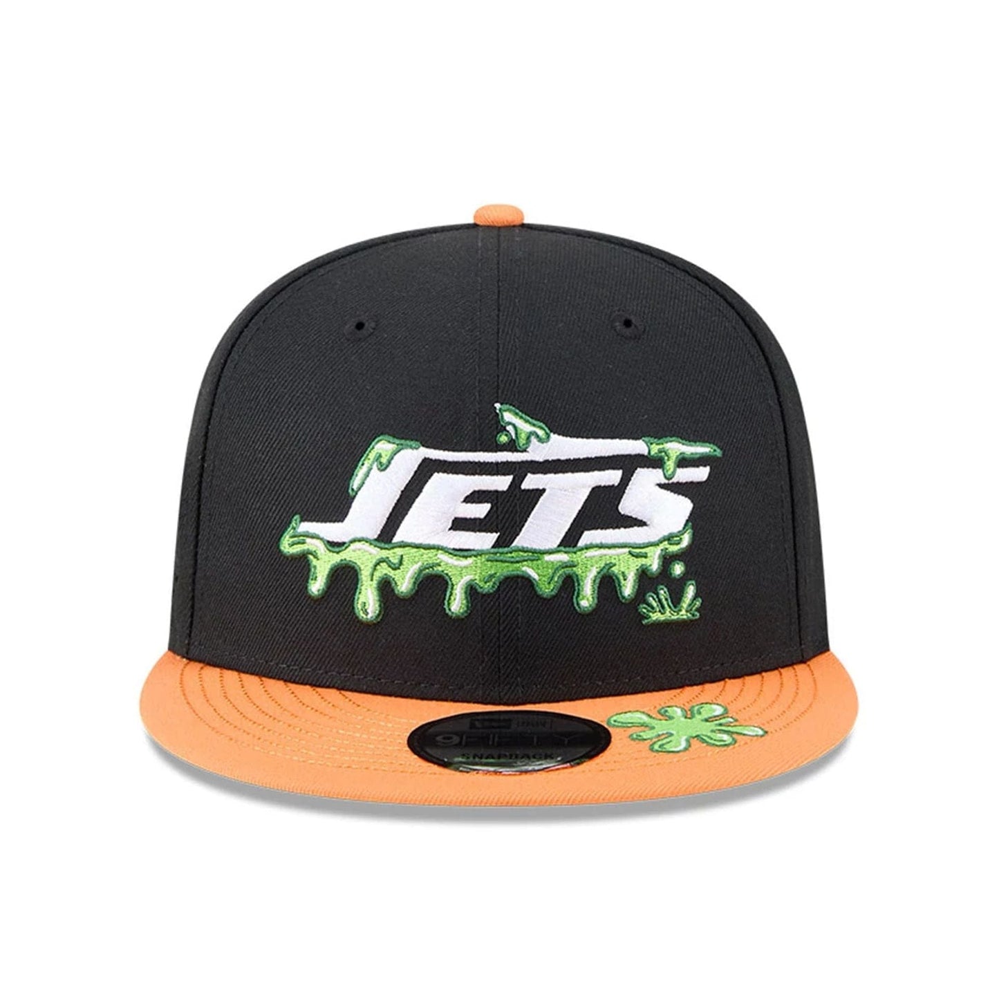 Pictured is this New York Jets NFL x Nickelodeon black 9FIFTY Snapback cap. 3