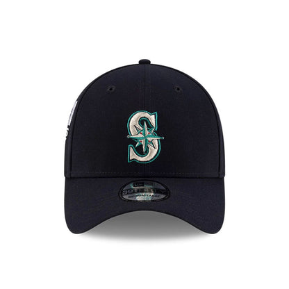 This is a Seattle Mariners Ichiro Hall Of Fame Navy 39THIRTY Stretch Fit Cap 2