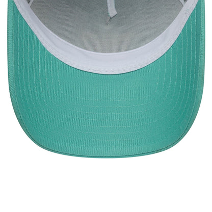 This is a RC Toulonnais Seasonal Green 9FORTY E-Frame Trucker Adjustable Cap 7