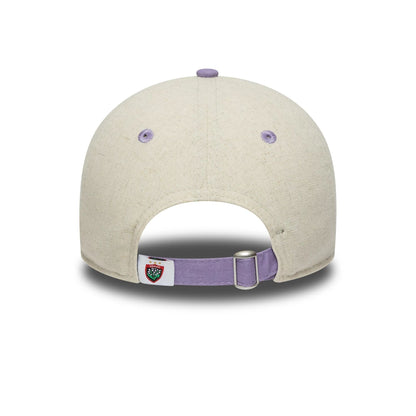 This is a RC Toulonnais Womens Linen Light Beige 9TWENTY Adjustable Cap 6