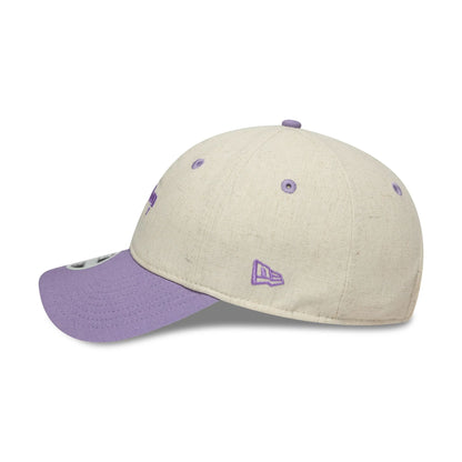 This is a RC Toulonnais Womens Linen Light Beige 9TWENTY Adjustable Cap 4