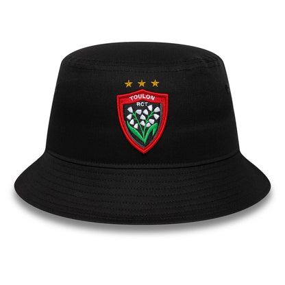 This is a RC Toulonnais Core Black Bucket Hat 2