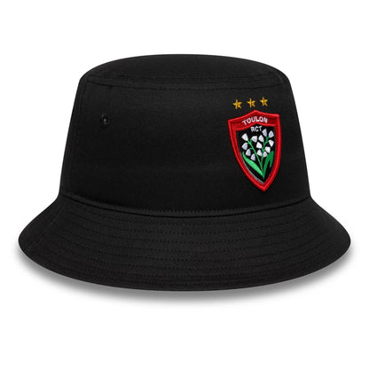 This is a RC Toulonnais Core Black Bucket Hat 3