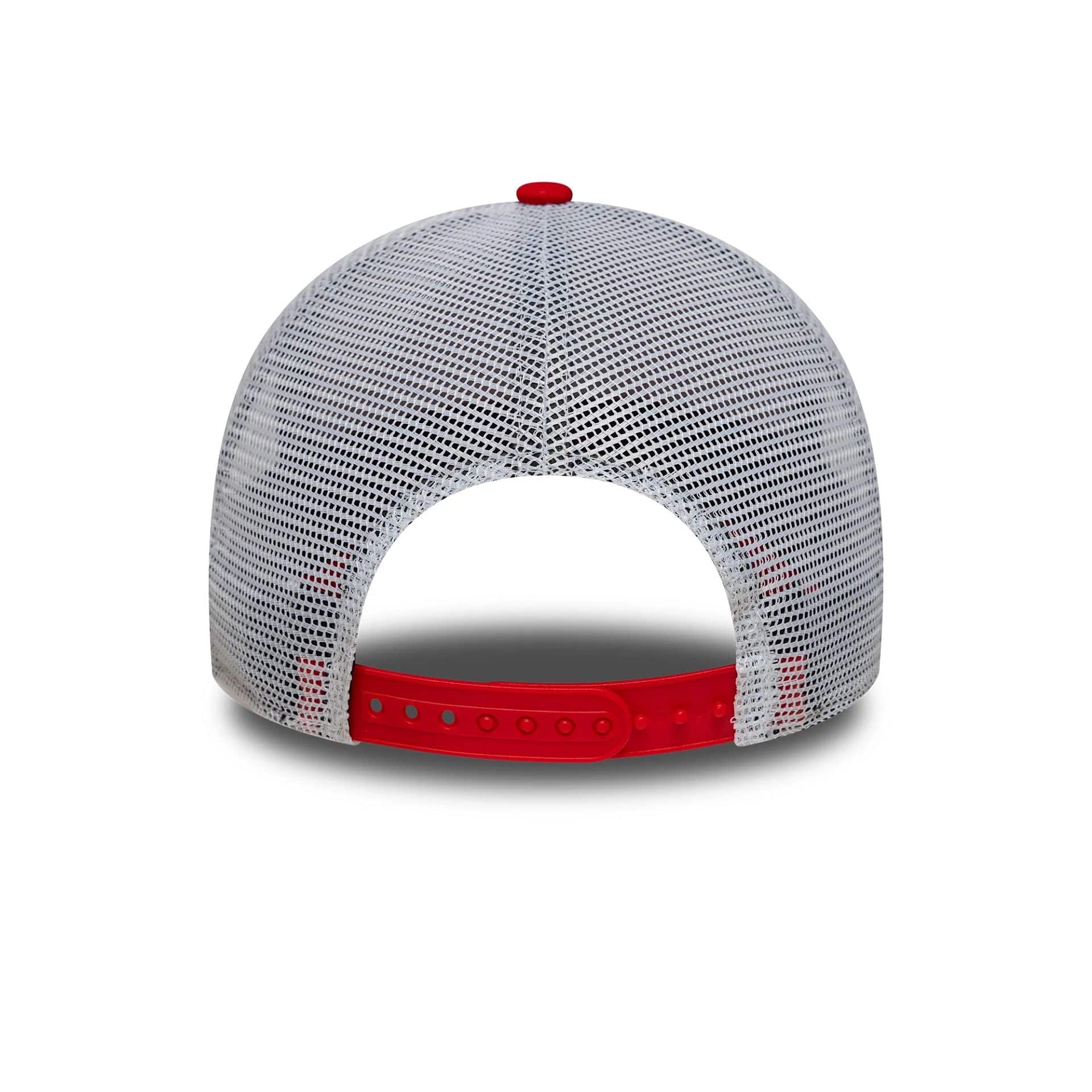 This is a RC Toulonnais Core Red 9FORTY E-Frame Trucker Adjustable Cap 6