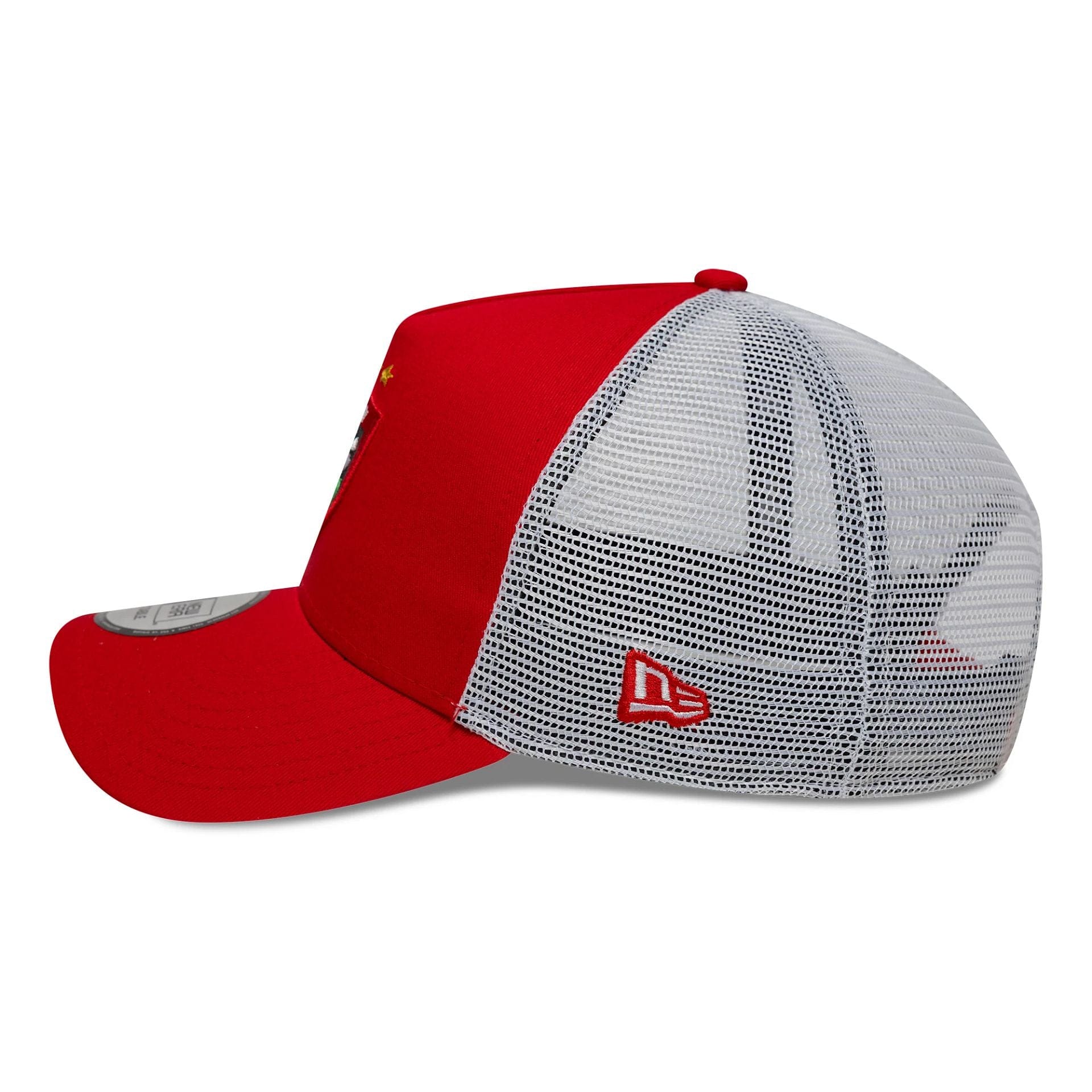 This is a RC Toulonnais Core Red 9FORTY E-Frame Trucker Adjustable Cap 4