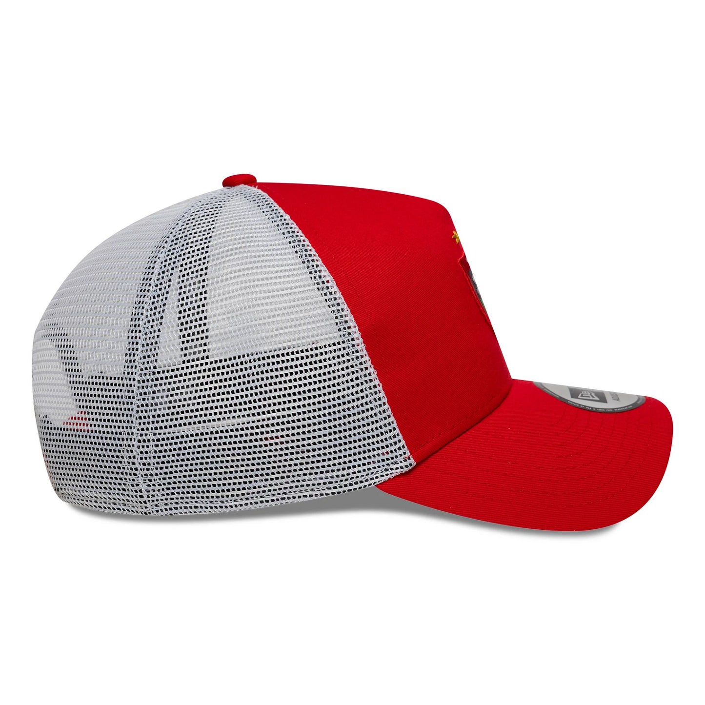 This is a RC Toulonnais Core Red 9FORTY E-Frame Trucker Adjustable Cap 5