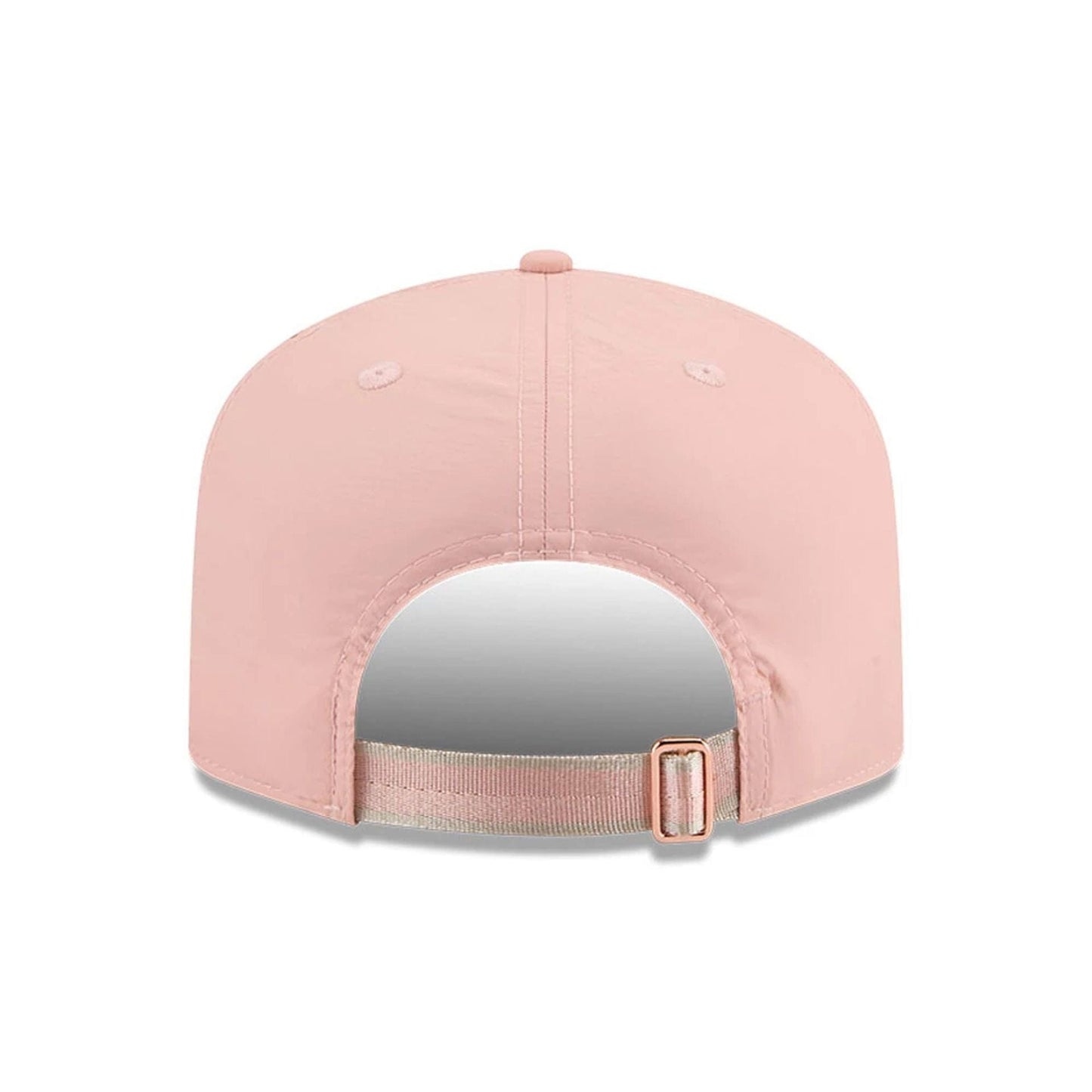 This is a LA Dodgers Blush Crinkle Pastel Pink 19TWENTY Adjustable Cap 6