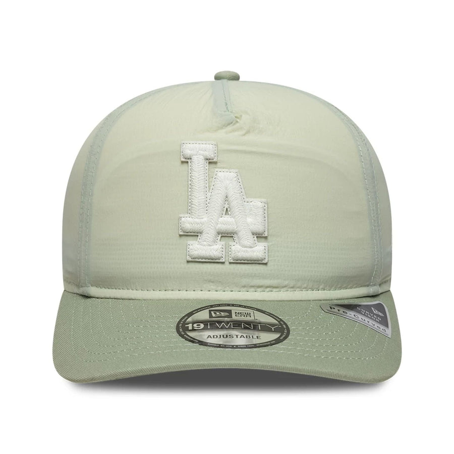 This is a LA Dodgers Crinkle Pastel Green 19TWENTY Adjustable Cap 2
