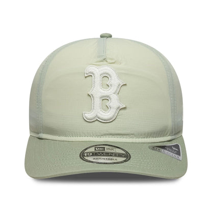 This is a Boston Red Sox Crinkle Pastel Green 19TWENTY Adjustable Cap 2