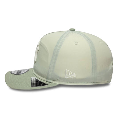 This is a New York Yankees Crinkle Pastel Green 19TWENTY Adjustable Cap 6