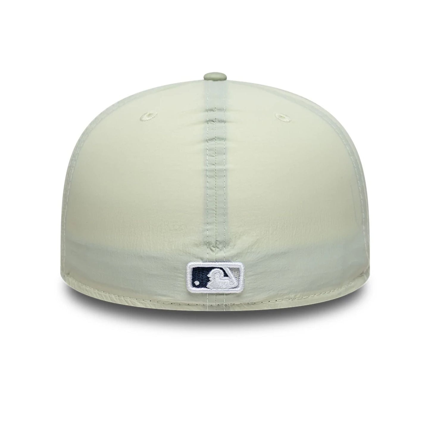 This is a New York Yankees Crinkle Pastel Green 59FIFTY A-Frame Fitted Cap 4