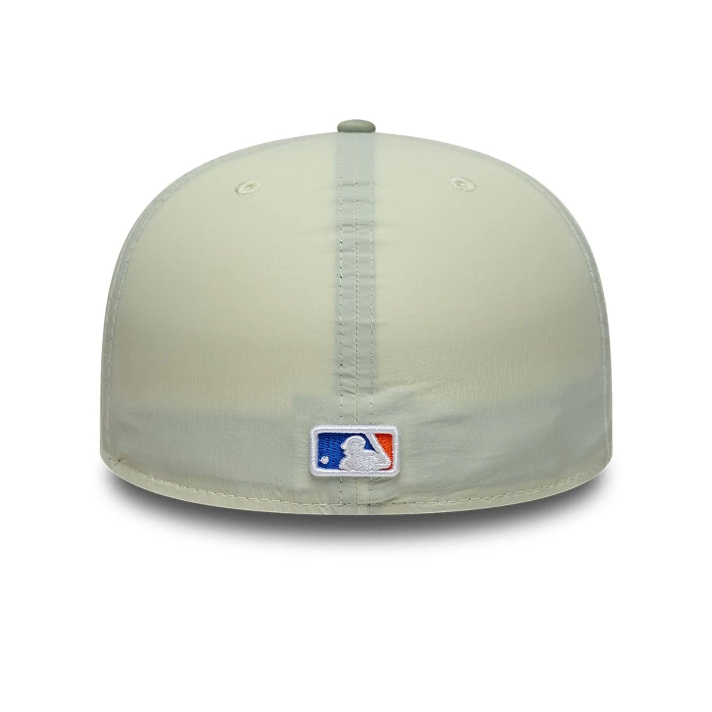This is a New York Mets Crinkle Pastel Green 59FIFTY A-Frame Fitted Cap 4