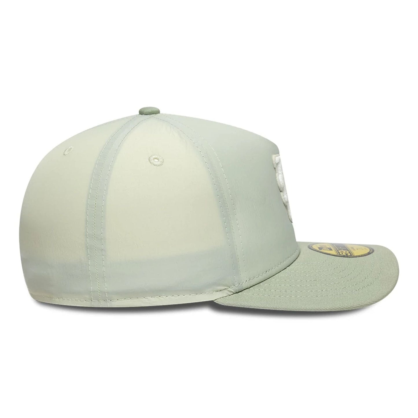 This is a New York Mets Crinkle Pastel Green 59FIFTY A-Frame Fitted Cap 7
