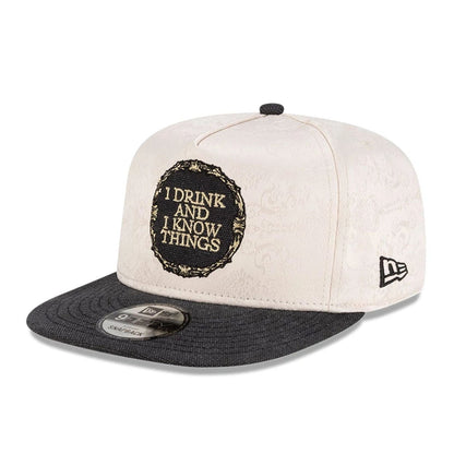 This is a Game Of Thrones Open Brown 9FIFTY A-Frame Snapback Adjustable Cap 4