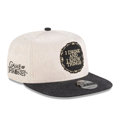 This is a Game Of Thrones Open Brown 9FIFTY A-Frame Snapback Adjustable Cap 1