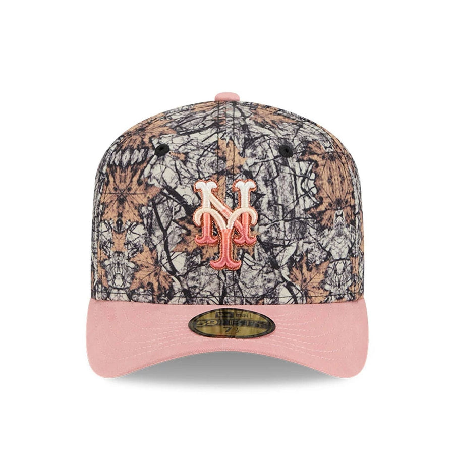 This is a New York Mets Gradient Real Tree All Over Print 59FIFTY Fitted Cap 3