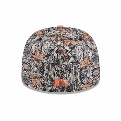 This is a New York Mets Gradient Real Tree All Over Print 59FIFTY Fitted Cap 7