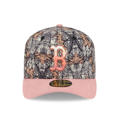 This is a Boston Red Sox Gradient Real Tree All Over Print 59FIFTY Fitted Cap 3
