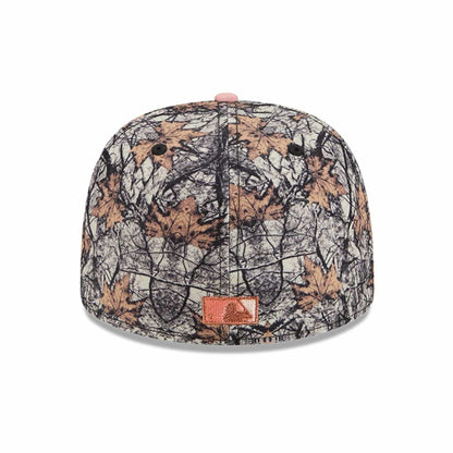 This is a Boston Red Sox Gradient Real Tree All Over Print 59FIFTY Fitted Cap 7