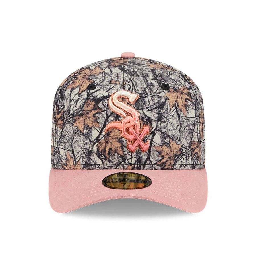 This is a Chicago White Sox Gradient Real Tree All Over Print 59FIFTY Fitted Cap 3