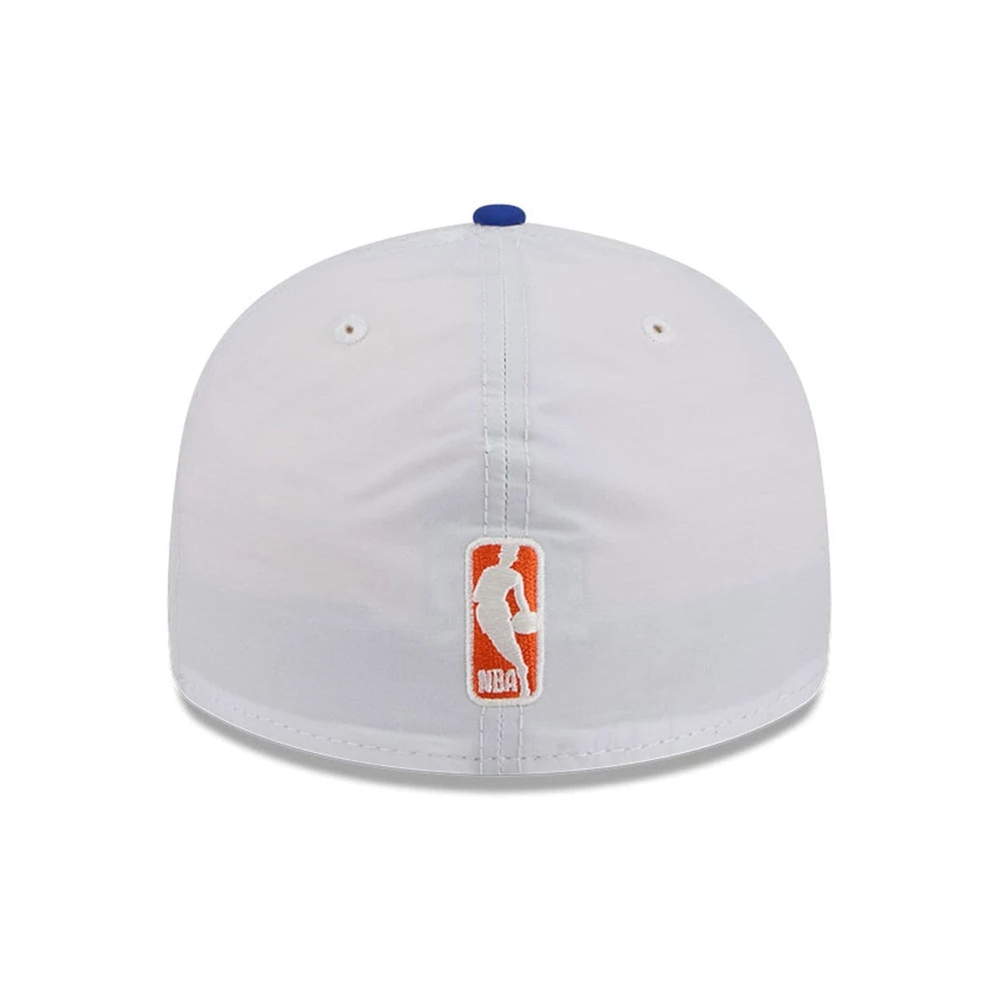 This is a New York Knicks NBA Champions White Retro Crown 59FIFTY Fitted Cap 7