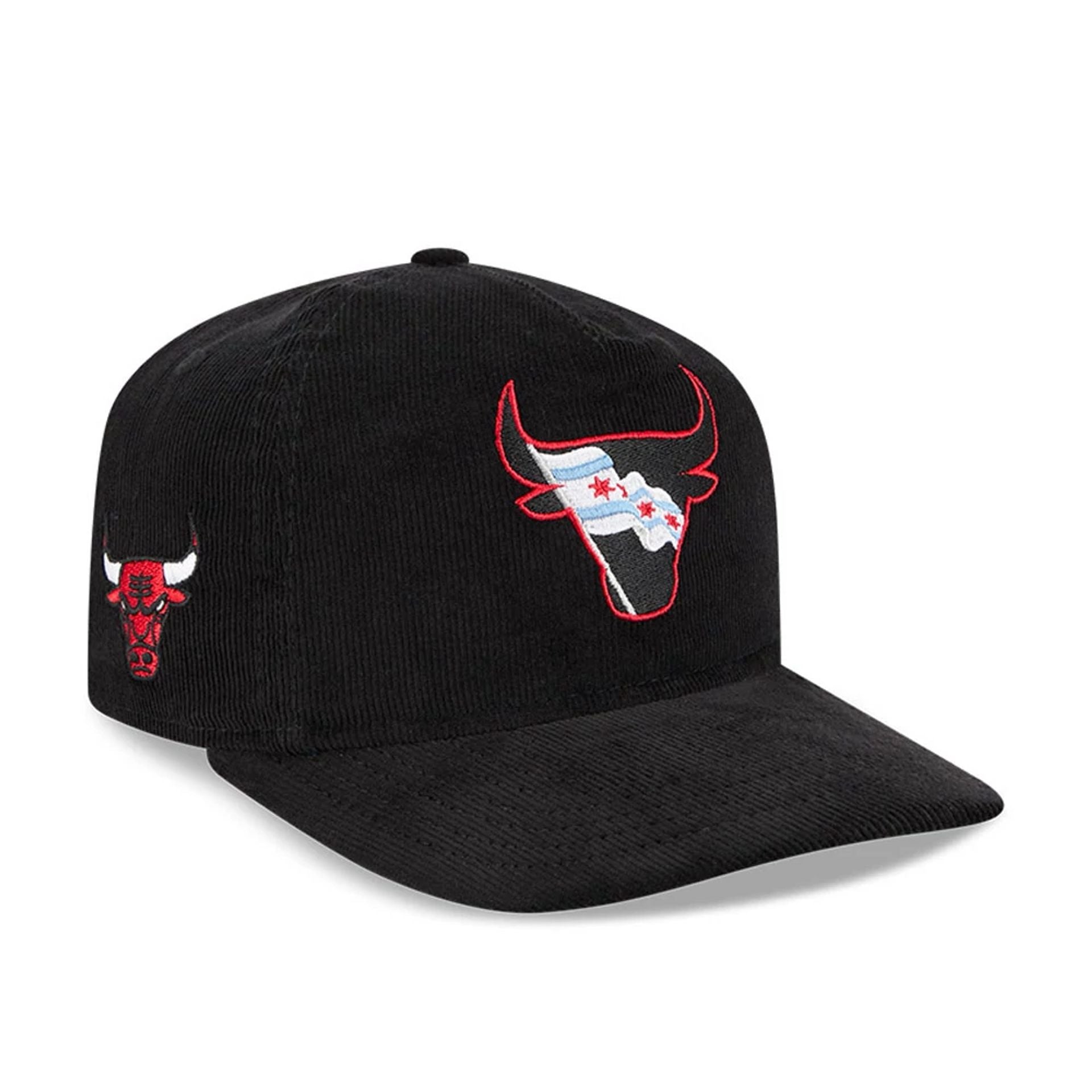 This is a Chicago Bulls NBA City Icon Black 19TWENTY Adjustable Cap 1