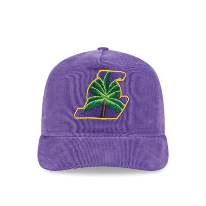 This is a LA Lakers NBA City Icon Purple 19TWENTY Adjustable Cap 2