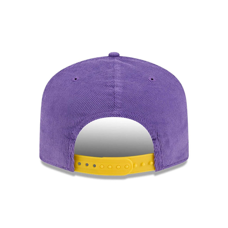 This is a LA Lakers NBA City Icon Purple 19TWENTY Adjustable Cap 5
