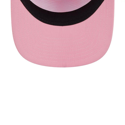 This is a New Era Open Pink 19TWENTY Adjustable Cap 7