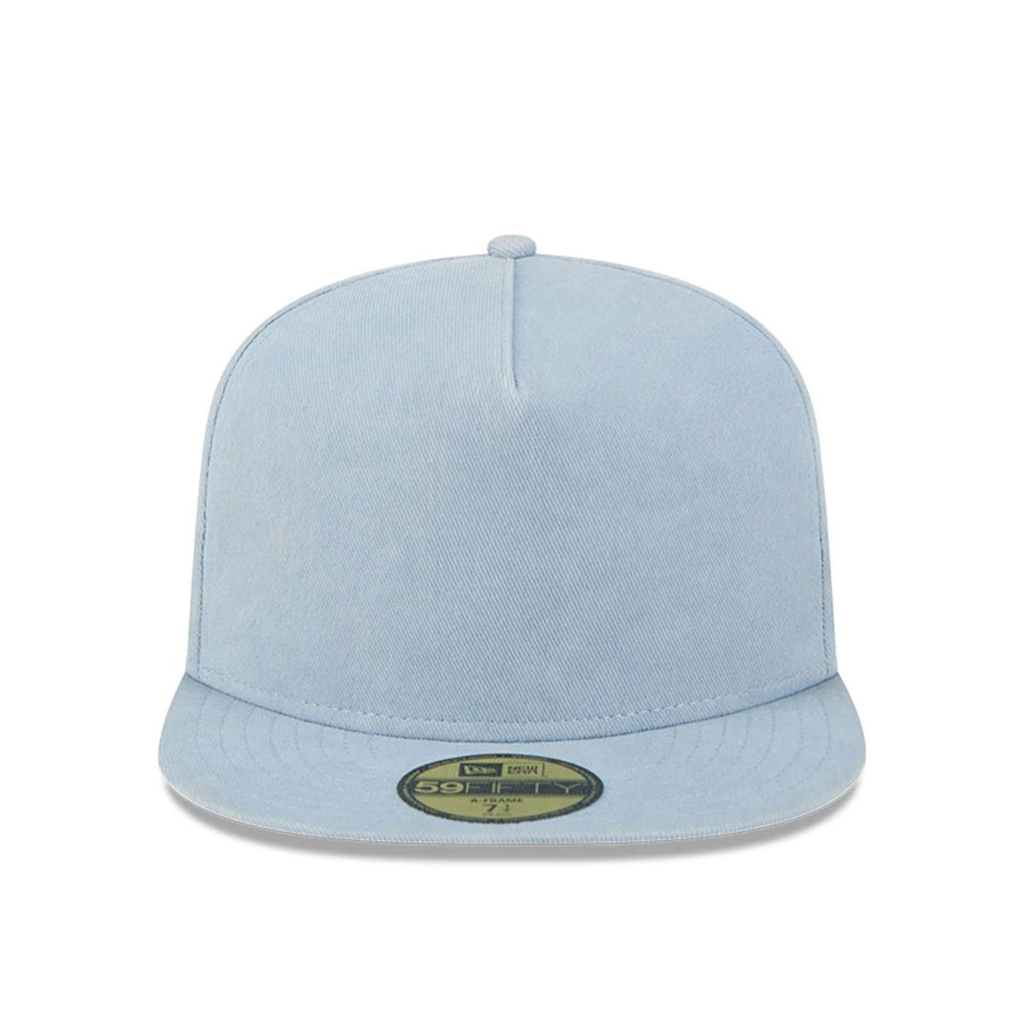 This is a New Era Pastel Blue 59FIFTY A-Frame Fitted Cap 2