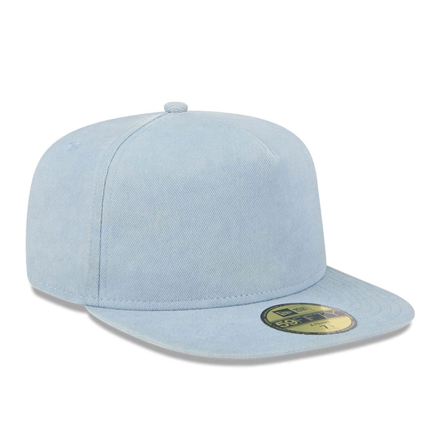 This is a New Era Pastel Blue 59FIFTY A-Frame Fitted Cap 3