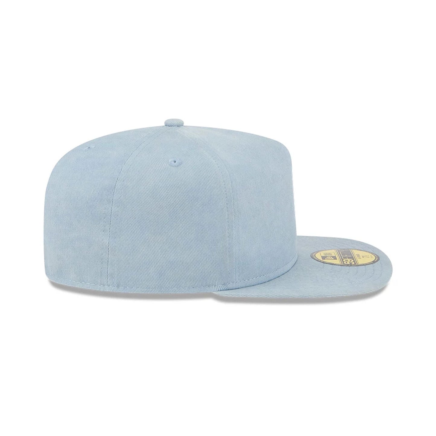 This is a New Era Pastel Blue 59FIFTY A-Frame Fitted Cap 5