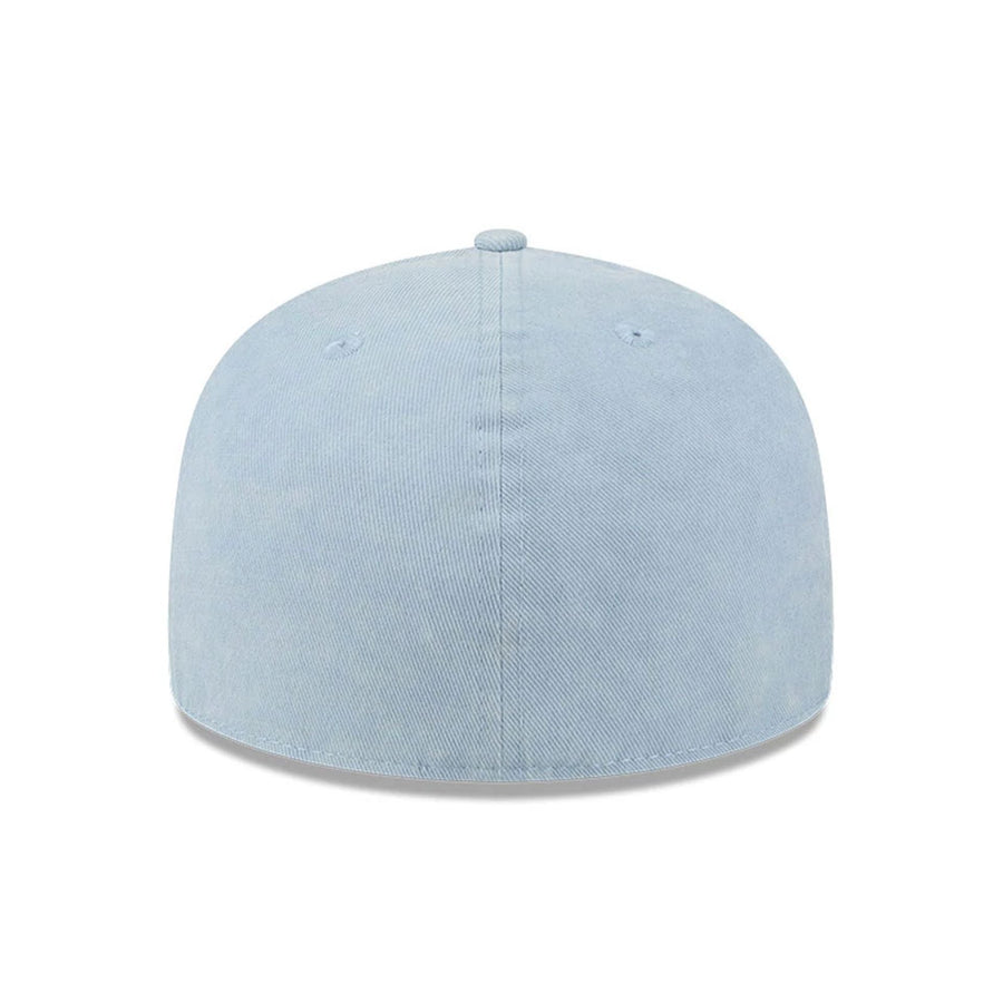 This is a New Era Pastel Blue 59FIFTY A-Frame Fitted Cap 6