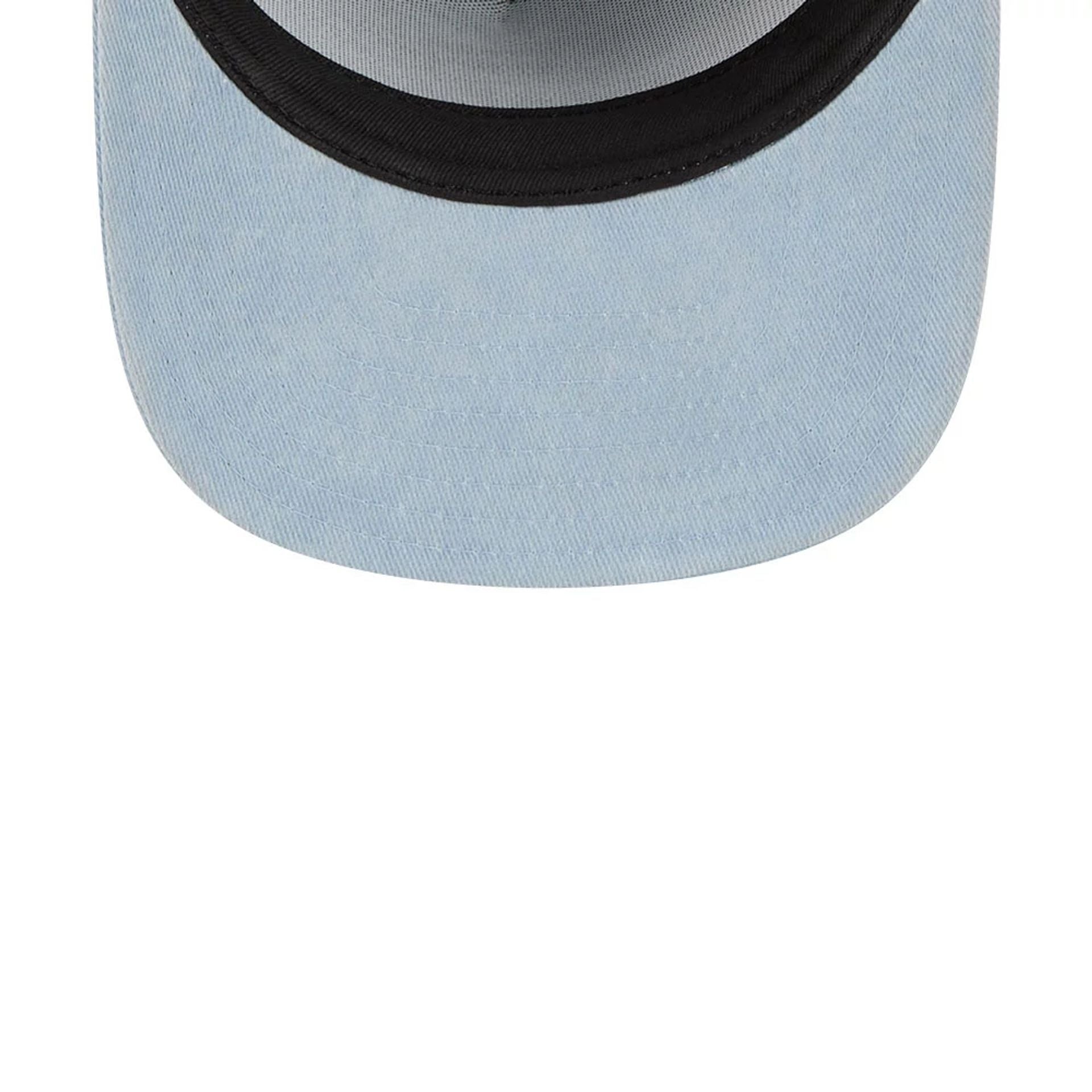This is a New Era Pastel Blue 59FIFTY A-Frame Fitted Cap 7