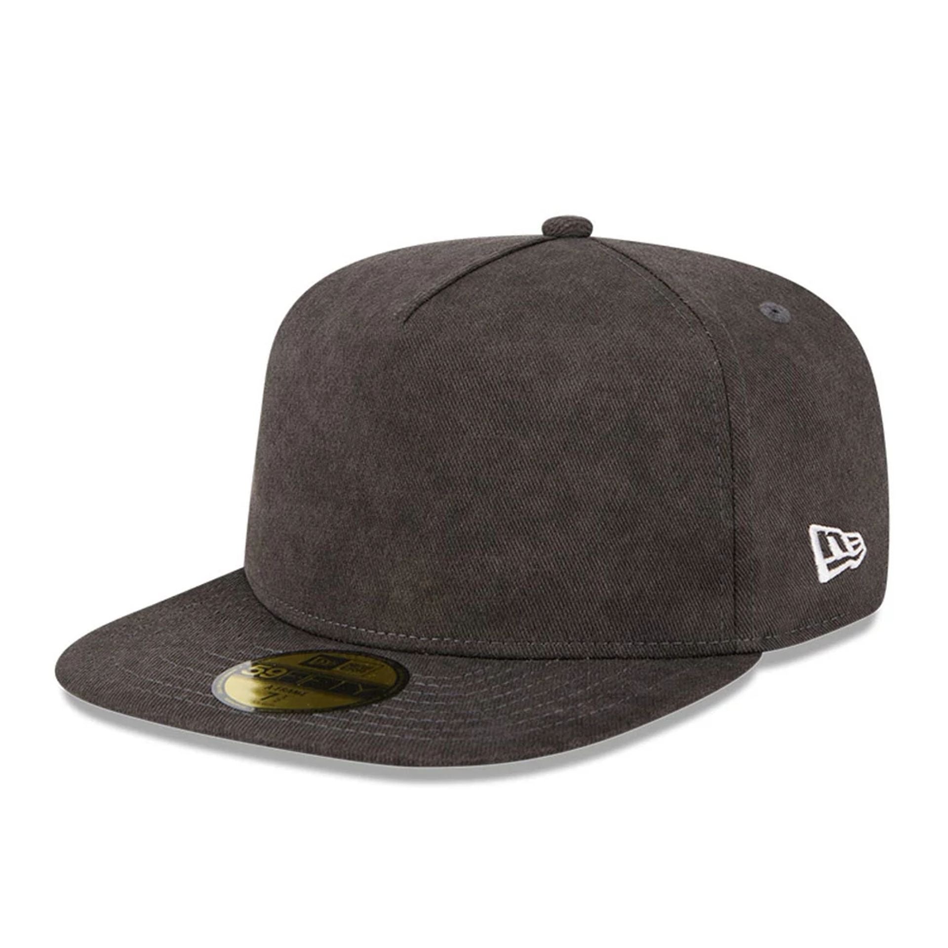 New Era Black 59FIFTY A-Frame Fitted Cap | NEC EU