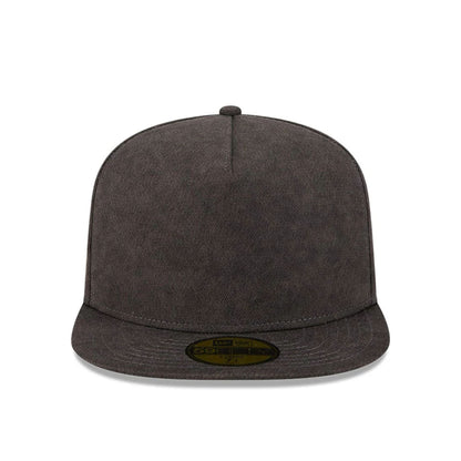 This is a New Era Black 59FIFTY A-Frame Fitted Cap 2