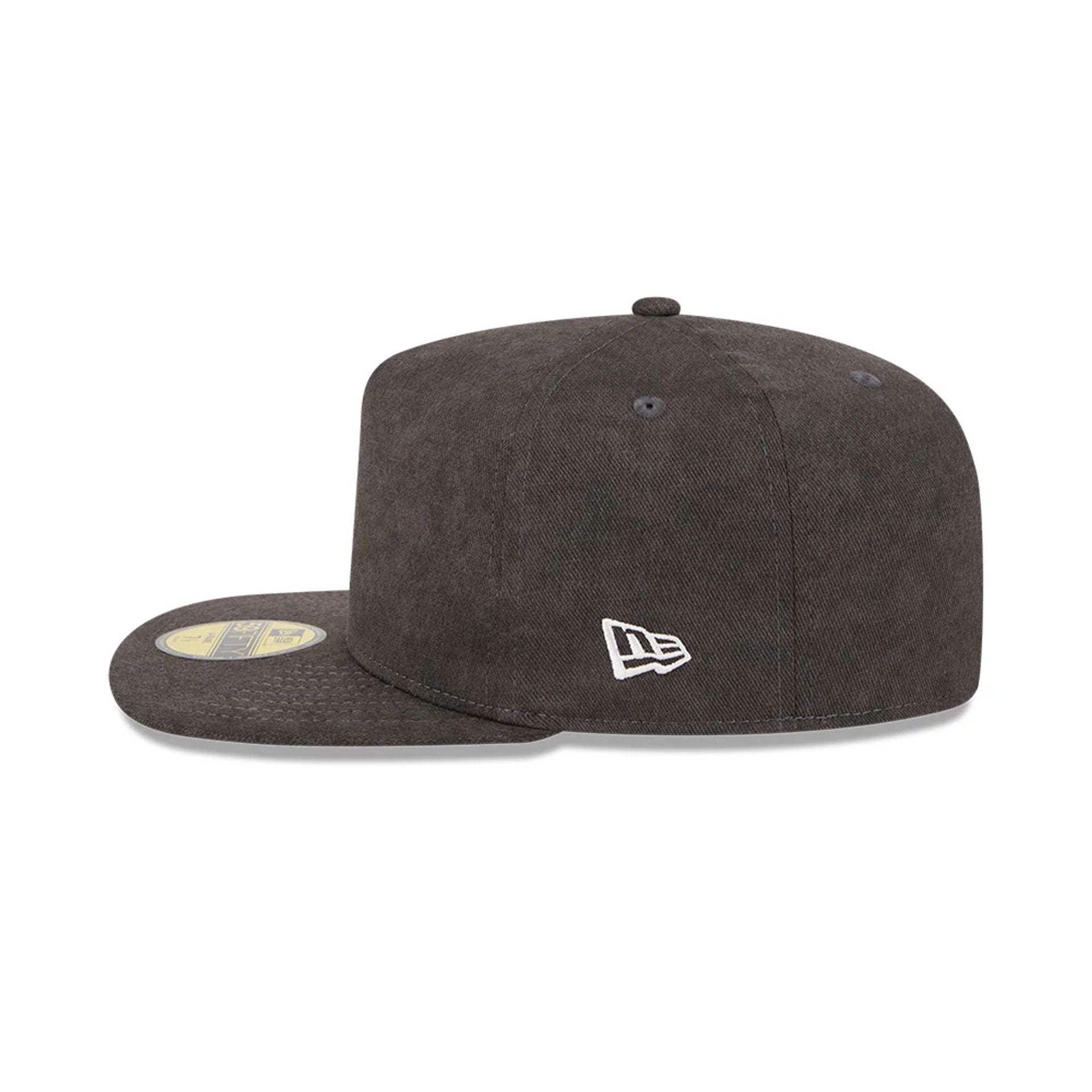 This is a New Era Black 59FIFTY A-Frame Fitted Cap 4