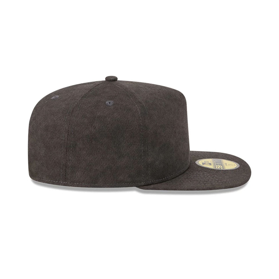 This is a New Era Black 59FIFTY A-Frame Fitted Cap 5