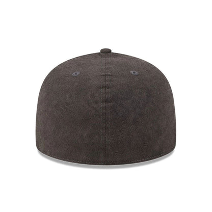 This is a New Era Black 59FIFTY A-Frame Fitted Cap 6