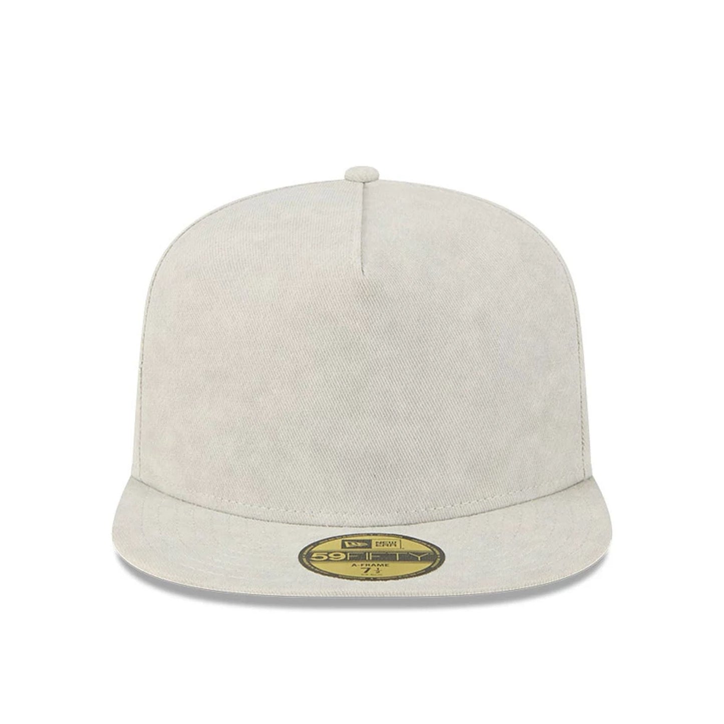 This is a New Era Light Cream 59FIFTY A-Frame Fitted Cap 2
