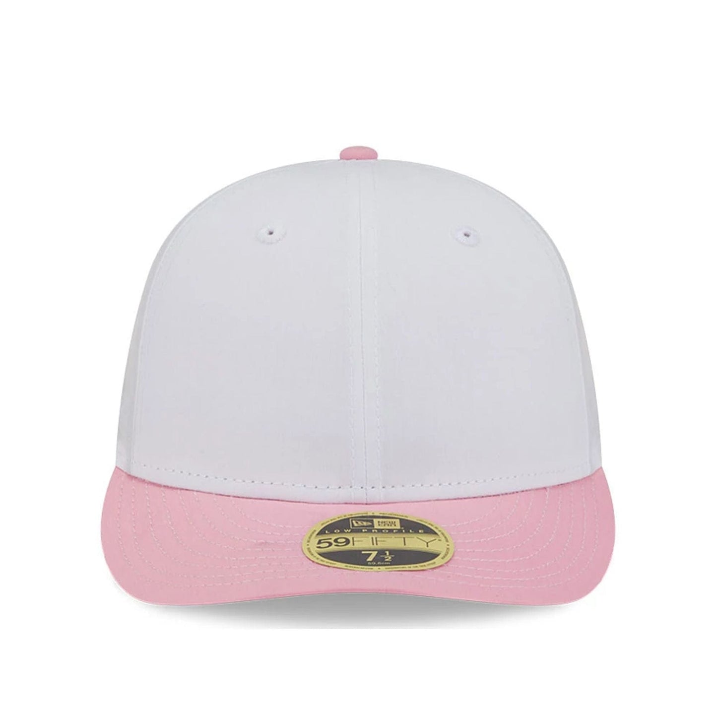 This is a New Era Open White & Pink Low Profile 59FIFTY Fitted Cap 2