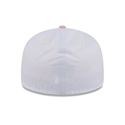 This is a New Era Open White & Pink Low Profile 59FIFTY Fitted Cap 6