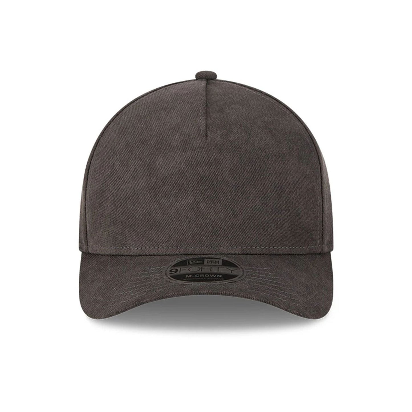 This is a New Era Black 9FORTY M-Crown A-Frame Adjustable Cap 3