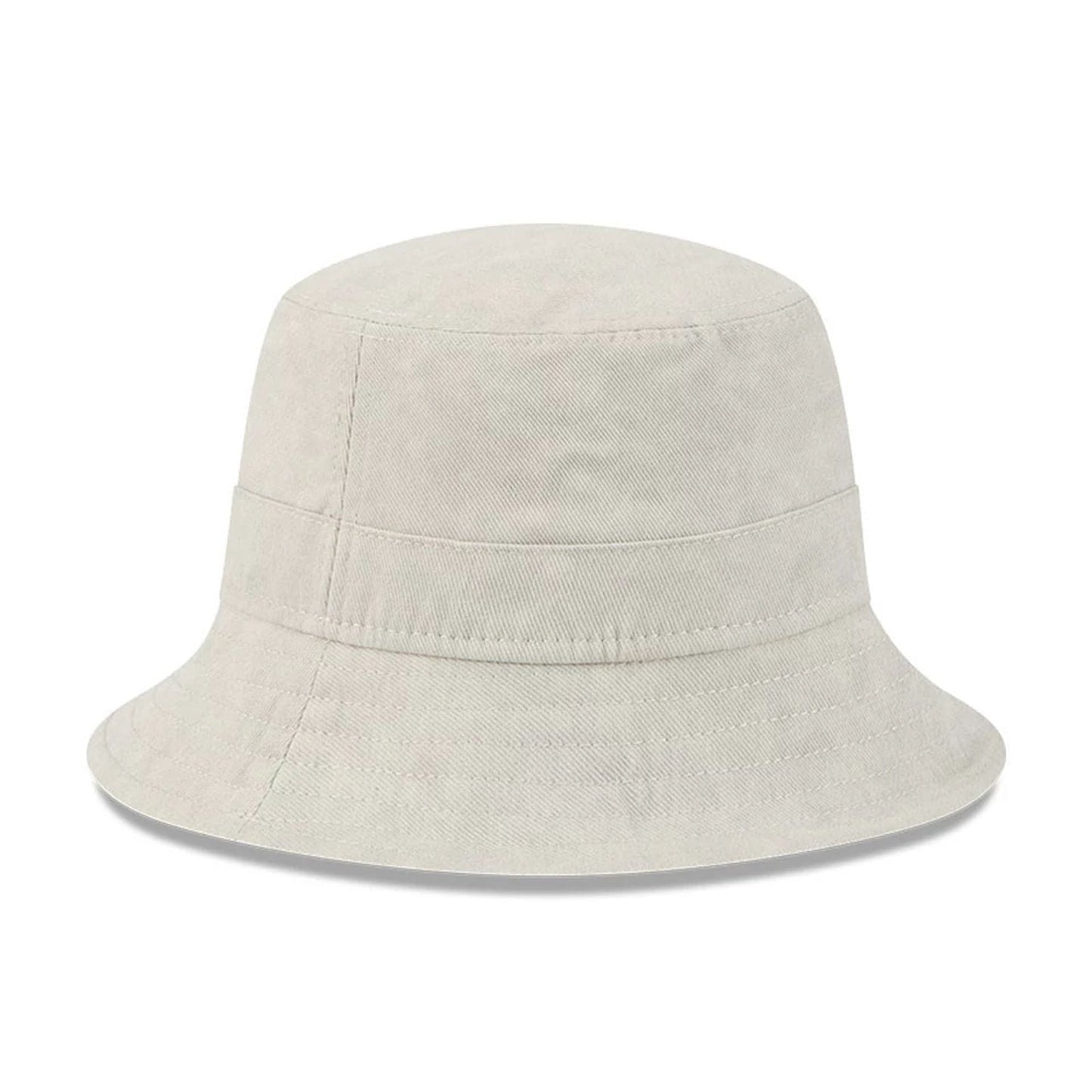 This is a New Era Light Cream Bucket Hat 3