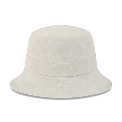 This is a New Era Light Cream Bucket Hat 6