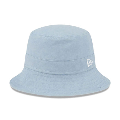 This is a New Era Pastel Blue Bucket Hat 1