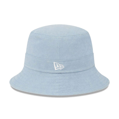 This is a New Era Pastel Blue Bucket Hat 2