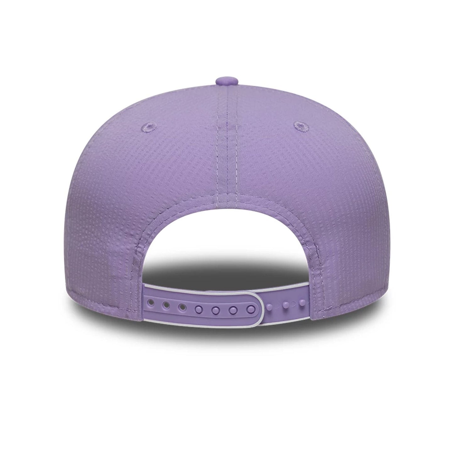 This is a Chicago Cubs Pastel Crepe Purple 9SEVENTY Stretch Snap Adjustable Cap 7