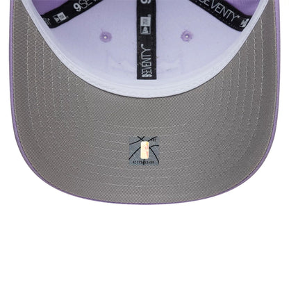 This is a Sacramento Kings Pastel Crepe Purple 9SEVENTY Stretch Snap Adjustable Cap 2